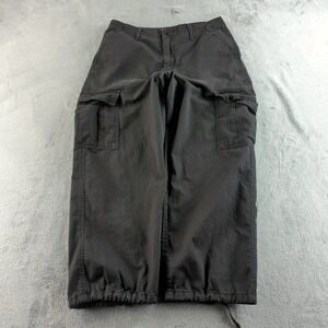 Levis 94 Baggy Cargo Pants W31 L28* Black Faded Loose Straight Skater Grunge